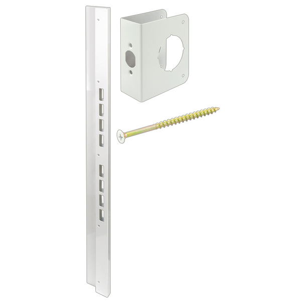 Prime-Line Mega-Jamb Reinforcing Kit for 2-3/4 in. Backset, For 1-3/4 in. Doors 1 Kit U 10895